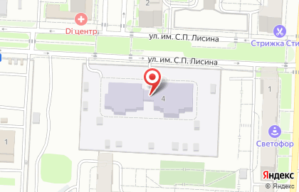Планета детства в Кировском районе на карте