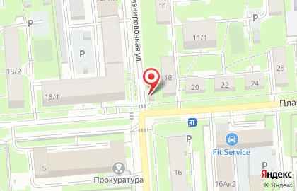 Пекарня в Новосибирске на карте
