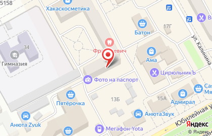 Магазин СантехДом на улице Пушкина на карте