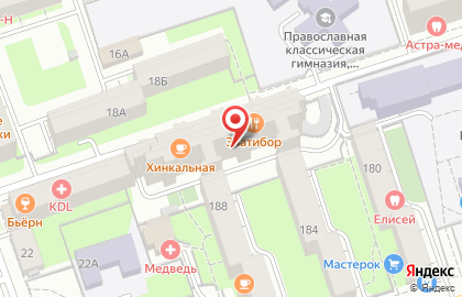 Охотничий на Пермской улице на карте