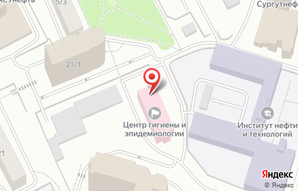 Центр гигиены и эпидемиологии в Ханты-Мансийском автономном округе-Югре на карте