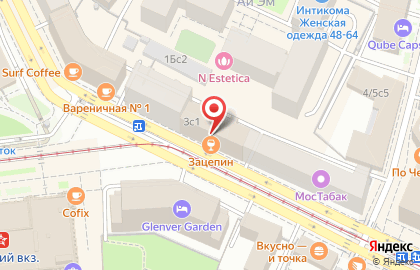 Салон связи Tele2 на Кожевнической улице на карте