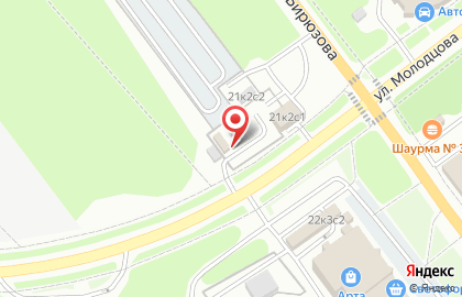 Автостоянка в Рязани на карте