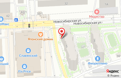Чайный магазин KrasTea.ru в Железнодорожном районе на карте