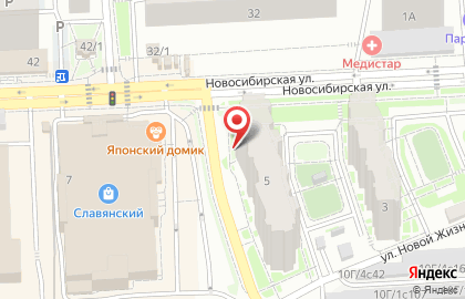 Магазин Мёд Сибири в Железнодорожном районе на карте