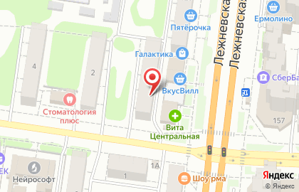 Торгово-сервисный центр Восток-Техника на Лежневской улице на карте