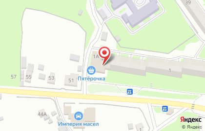 Продовольственный магазин Хорошо в Пскове на карте