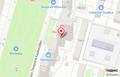 Мировые судьи района Хорошёво-Мнёвники на бульваре Генерала Карбышева на карте