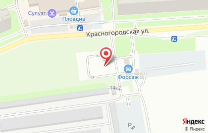 Шиномонтажная мастерская на Гатчинском шоссе, 17г на карте