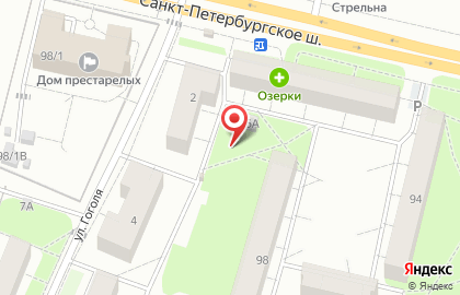Киоск по ремонту обуви в Петродворцовом районе на карте