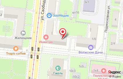 Алкомаркет в Москве на карте