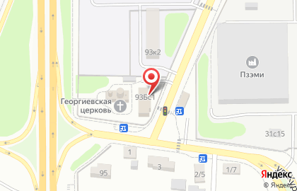 Воскресная школа, Храм Георгия Победоносца на карте