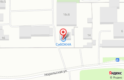 Торгово-производственная компания СибОКНА на карте