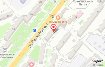 Аптека Айболит на улице Карла Маркса на карте