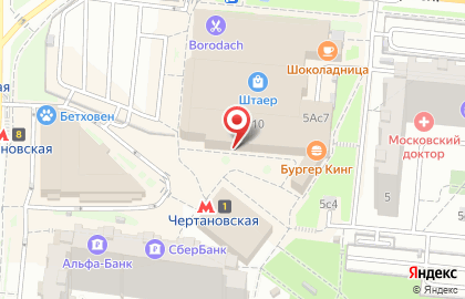 Салон сотовой связи МегаФон на Балаклавском проспекте на карте