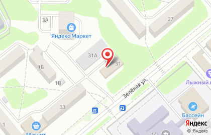 Участковый пункт полиции, Межмуниципальный отдел МВД России ЗАТО Заречный на Зелёной улице на карте