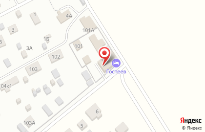 Банная усадьба Гостеев в деревне Никифорово на карте