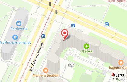 Булочная Лавка пекаря в Красносельском районе на карте