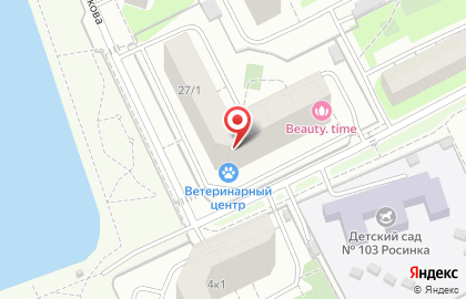 Студия красоты Red Nails на улице Шевлякова на карте