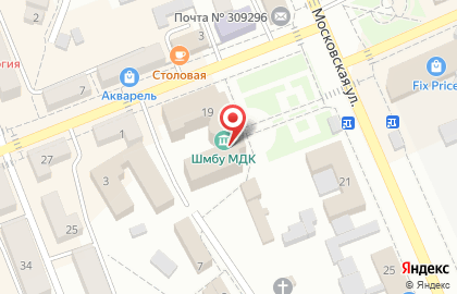 EХ на Московской улице на карте