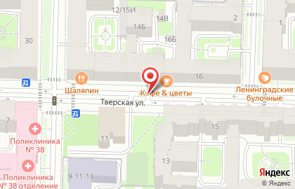 4-й Отдел Центра по Борьбе с Правонарушениями в Сфере Потребительского Рынка на карте