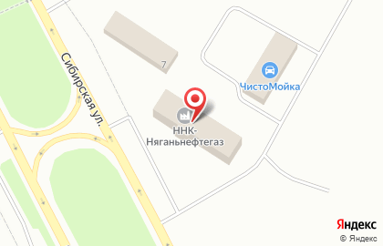 Управление Пенсионного фонда г. Нягани на карте