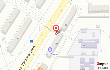 Артель на карте
