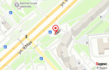 Магазин фруктов и овощей в Советском районе на карте