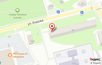 Магазин товаров для рыбалки Золотая рыбка на улице Кирова на карте