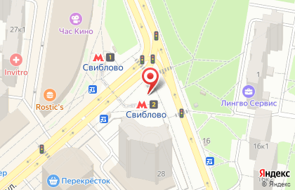 Цветочный магазин в Москве на карте