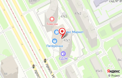 Интернет-магазин Линзы в СПб в Красногвардейском районе на карте
