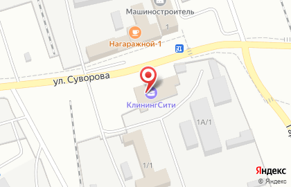 Торговая фирма Термобрик на улице Суворова на карте