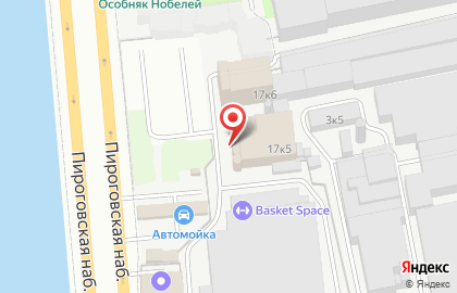 Инженерно-производственная компания ПромАвтоматика на Пироговской набережной на карте