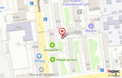 Центральная городская аптека, ГУП на улице Ленина на карте