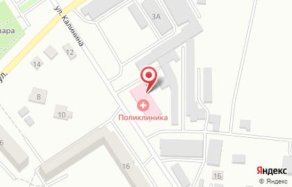 Осинниковская городская больница на Калинина на карте
