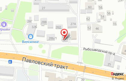 Шиномонтажная мастерская в Железнодорожном районе на карте