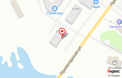 Магазин Мебельный порт на Пролетарской улице на карте