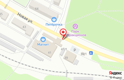 Киоск по продаже хлебобулочных изделий в Донском на карте