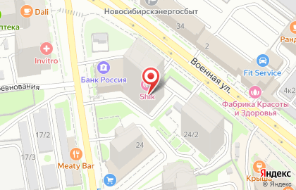 Банкомат АКБ Военно-Промышленный Банк на улице Семьи Шамшиных на карте