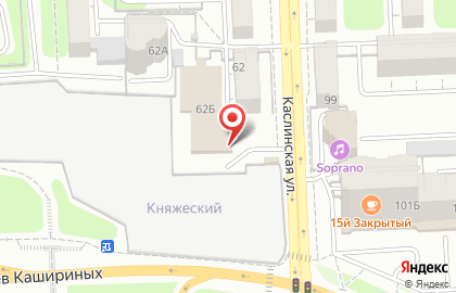 Клининговая компания Бриз в Калининском районе на карте