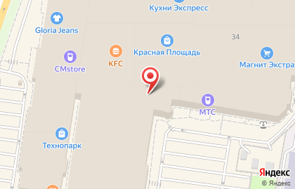 Магазин посуды Kuchenland Home в ​ТЦ Красная площадь на карте