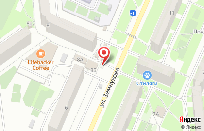 Киоск по продаже фруктов и овощей в Новосибирске на карте