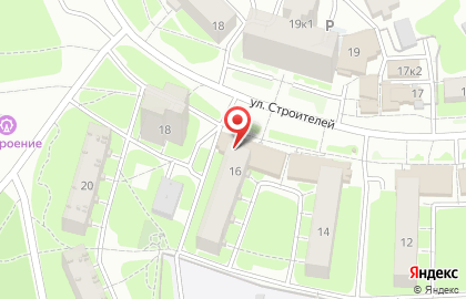 Ремонтная мастерская на улице Строителей на карте
