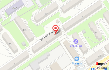Торгово-сервисная компания Климат-комфорт на улице Грибоедова на карте