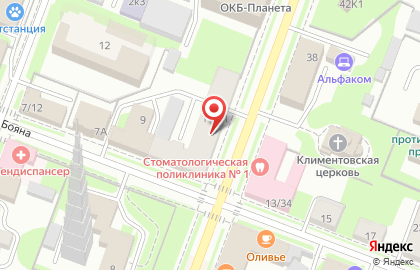 Отделение службы доставки Boxberry на Большой Московской улице на карте