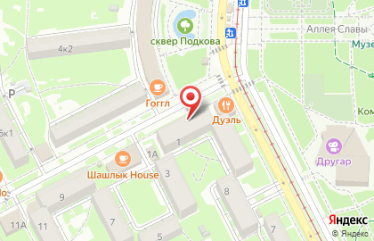 Цветочный салон Amore на карте