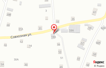 Магазин Талисман на Совхозной улице на карте
