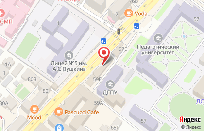 Студия по уходу за ресницами в Ленинском районе на карте