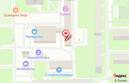 Аптека Аптека эконом на метро Проспект Ветеранов на карте