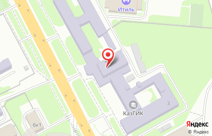 КазГУКИ, Казанский государственный университет культуры и искусств на карте